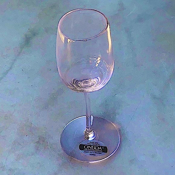 ONEIDA LIMITED EDITION CORDIAL CASHMER PINK 5 INCH CRYSTAL SET OF 2 NIB - Picture 2 of 7